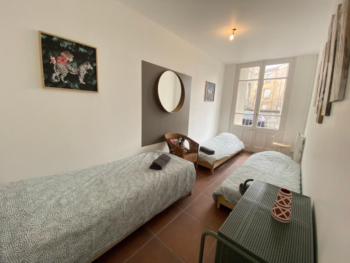 021 Chic & Cosy Grand Appart 84M2 Hypercentre Wifi Smart Tv Netflix サン・テティエンヌ エクステリア 写真